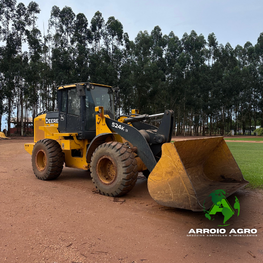 Pá Carregadeira John Deere 524K-II CÓD. 0336