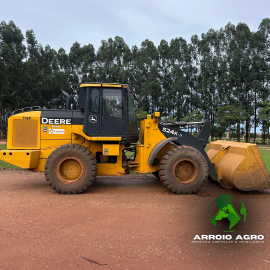 Pá Carregadeira John Deere 524K-II CÓD. 0336