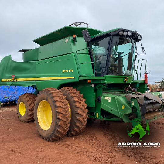 COLHEITADEIRA JOHN DEERE 9670 STS CÓD. 0330